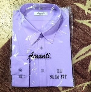 Purple Dress shirt Mens